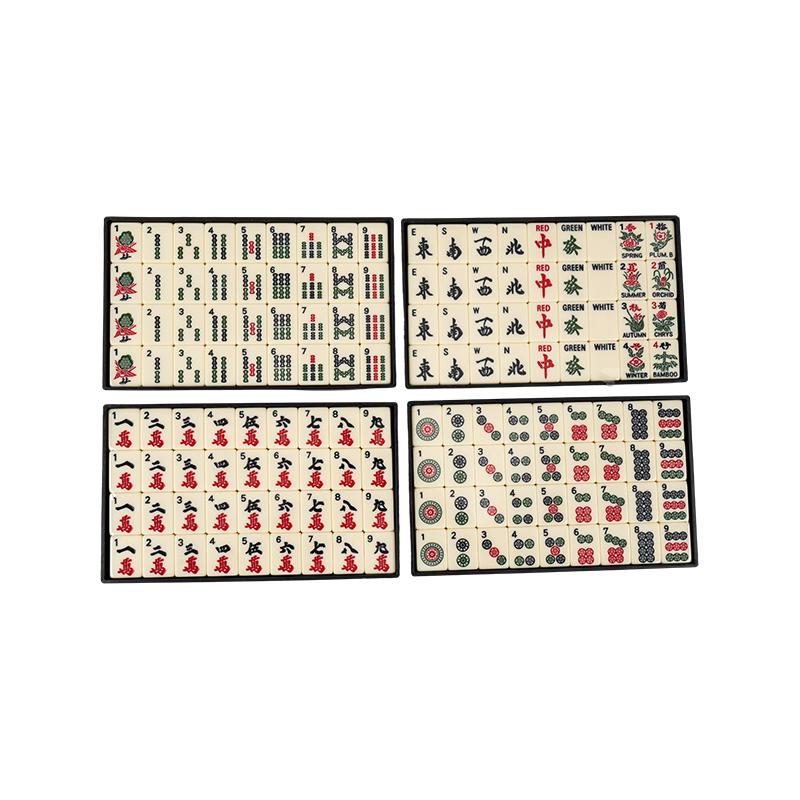 Jednoczęściowy set Mahjong w stylu amerykańskim