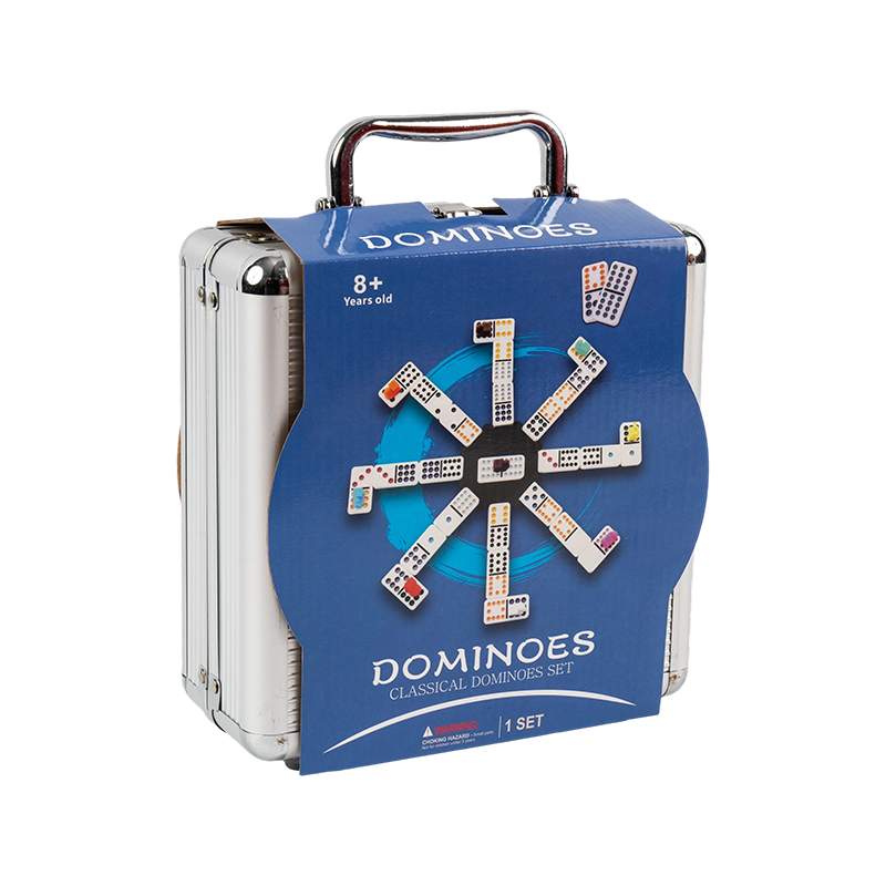 Deluxe Edition Podwójne dwanaście aluminiowych pudełek domino